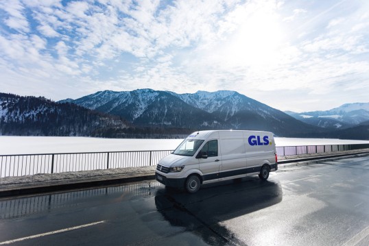 GLS van in the mountains