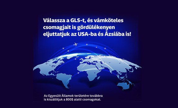 Vámköteles csomagok is gördülékenyen eljutnak az USA-ba és Ázsiába