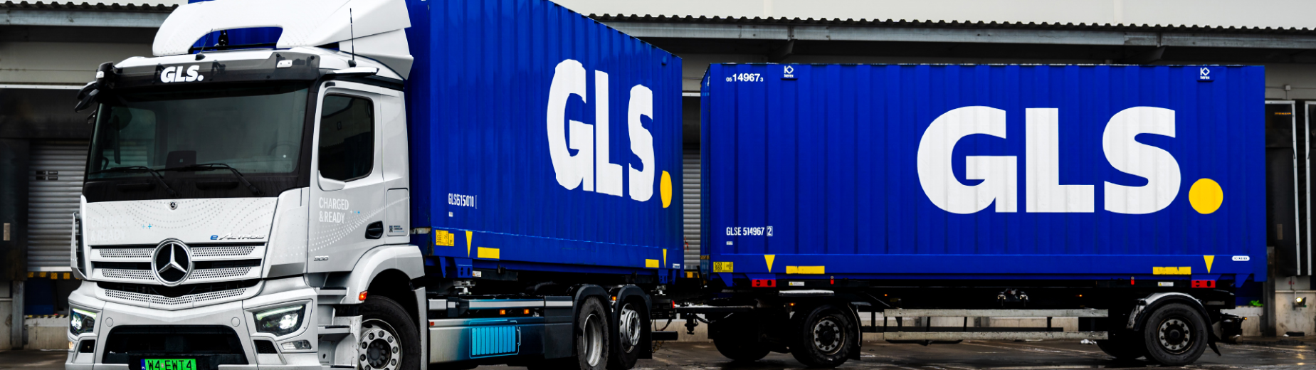 Elektryczna ciężarówka gotowa do drogi